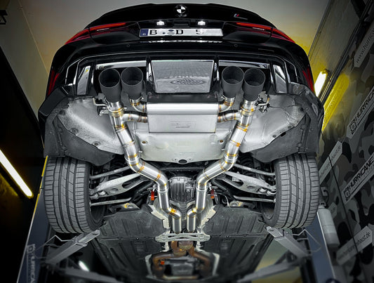 Hurricane 3,5" Abgasanlage für BMW M4 G82 Competition 510/530PS