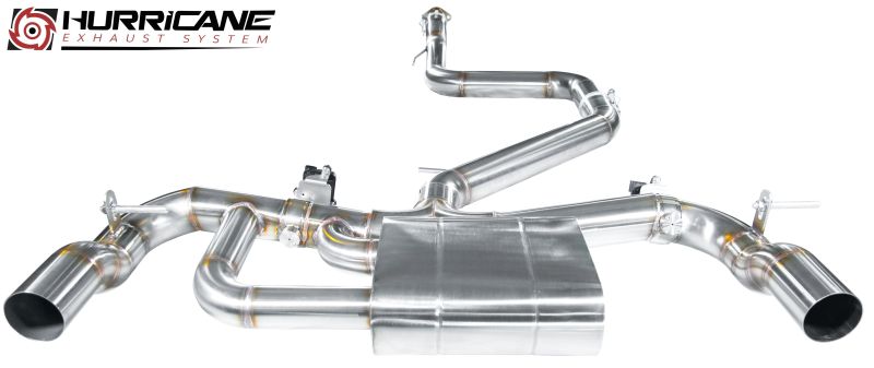 Hurricane 3,5" Abgasanlage für Hyundai i30N Facelift Hatchback 280PS  / Inkl. CH-Zulassung