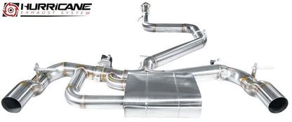 Hurricane 3,5" Abgasanlage für Hyundai i30N Facelift Hatchback 280PS  / Inkl. CH-Zulassung