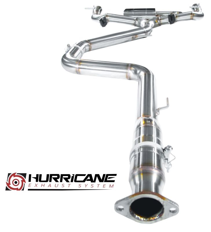 Hurricane 3,5" Abgasanlage für Hyundai i30N Facelift Hatchback 280PS  / Inkl. CH-Zulassung