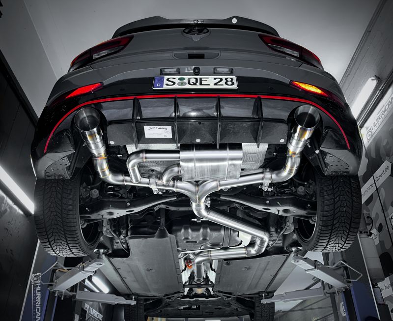 Hurricane 3,5" Abgasanlage für Hyundai i30N Facelift Hatchback 280PS  / Inkl. CH-Zulassung