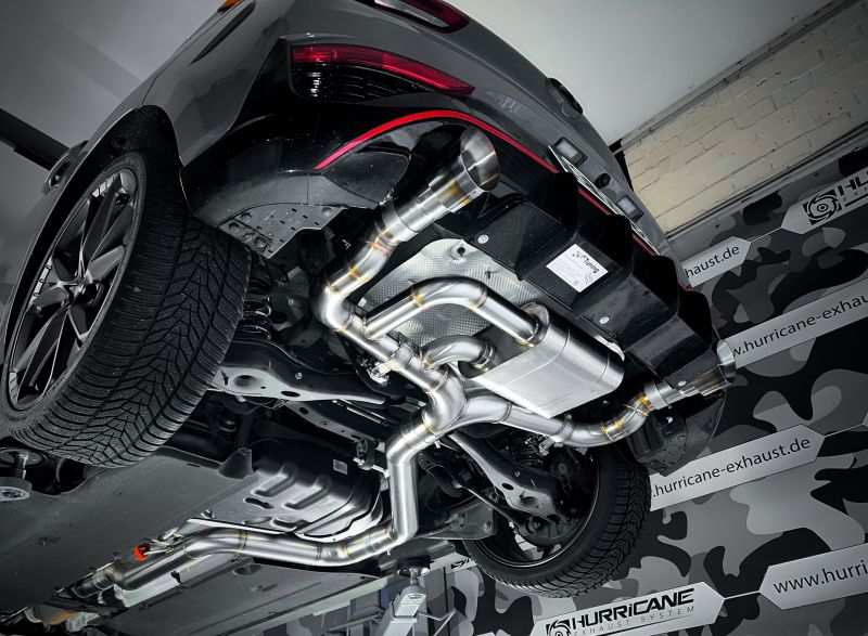 Hurricane 3,5" Abgasanlage für Hyundai i30N Facelift Hatchback 280PS  / Inkl. CH-Zulassung