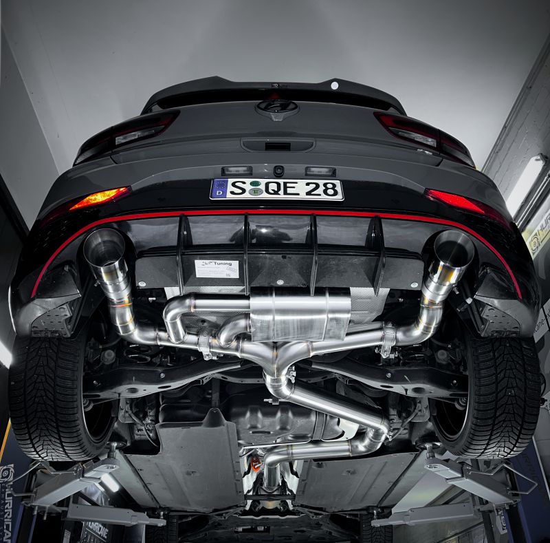 Hurricane 3,5" Abgasanlage für Hyundai i30N Facelift Hatchback 280PS  / Inkl. CH-Zulassung