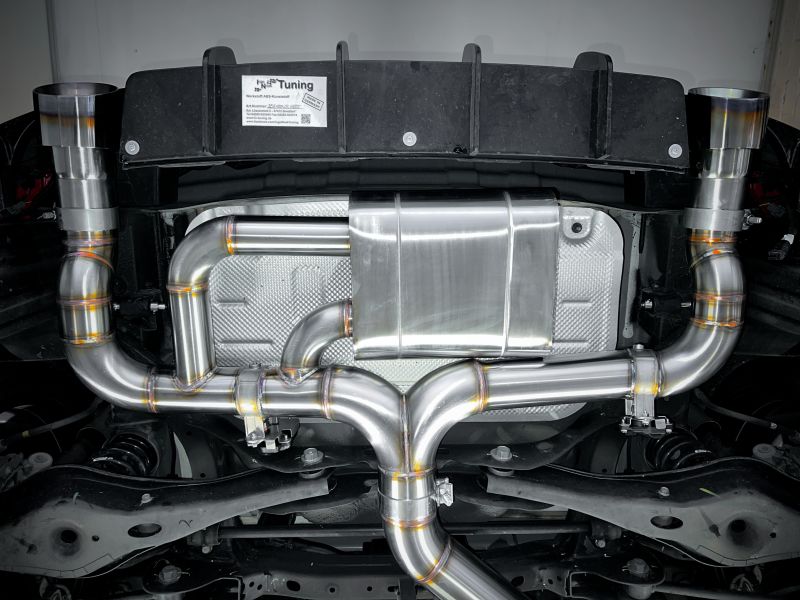 Hurricane 3,5" Abgasanlage für Hyundai i30N Facelift Hatchback 280PS  / Inkl. CH-Zulassung