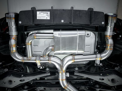 Hurricane 3,5" Abgasanlage für Hyundai i30N Facelift Hatchback 280PS  / Inkl. CH-Zulassung