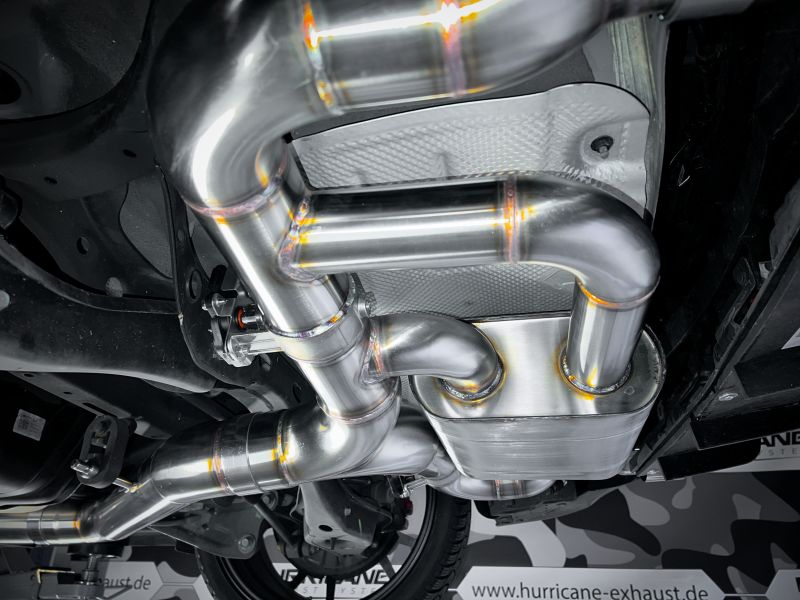 Hurricane 3,5" Abgasanlage für Hyundai i30N Facelift Hatchback 280PS  / Inkl. CH-Zulassung