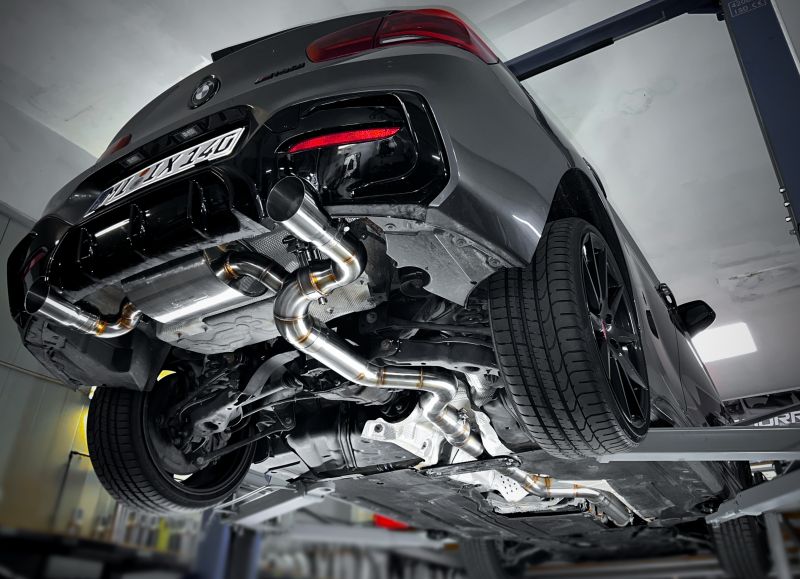 Hurricane 3,5" Abgasanlage für BMW M140i F20/F21