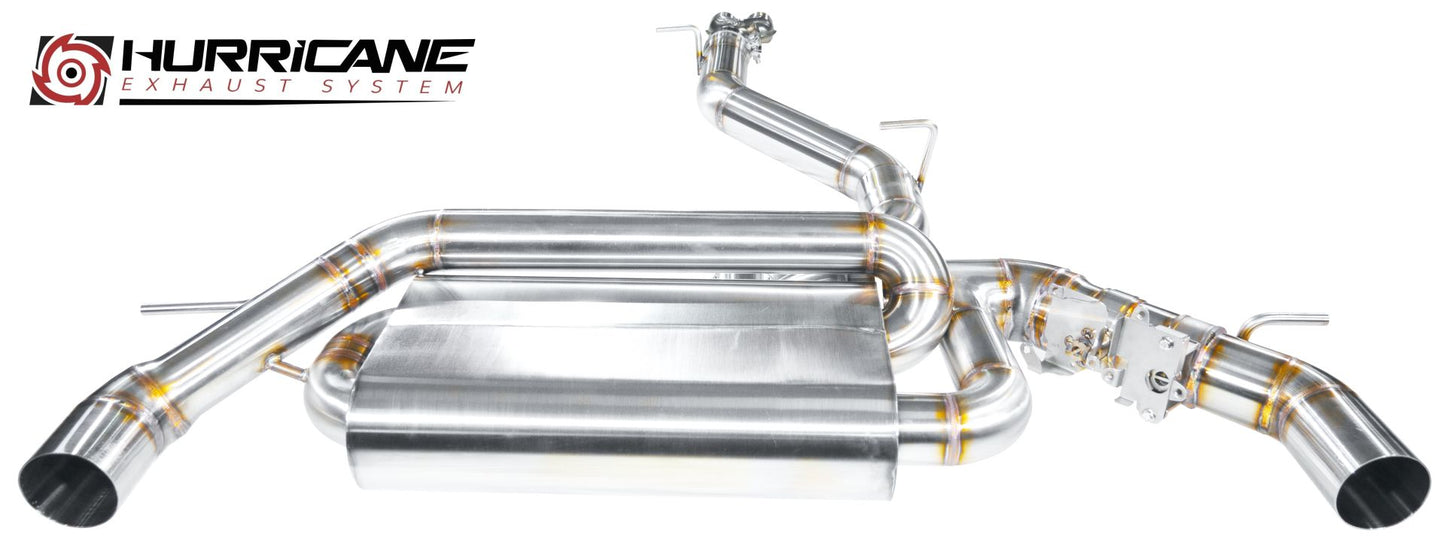 Hurricane 3,5" Abgasanlage für Audi TT RS 8S OPF / ohneOPF