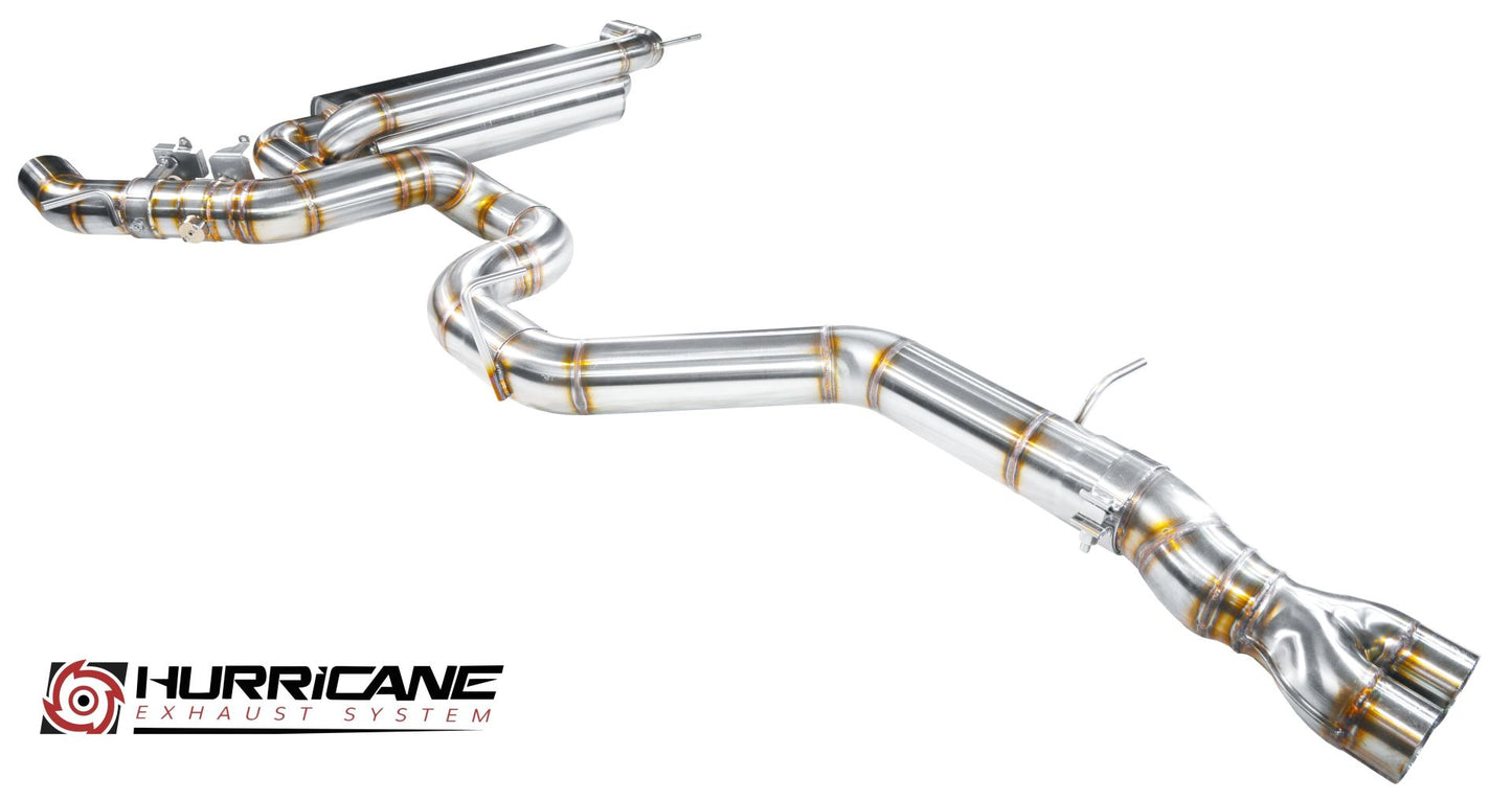 Hurricane 3,5" Abgasanlage für Audi TT RS 8S OPF / ohneOPF