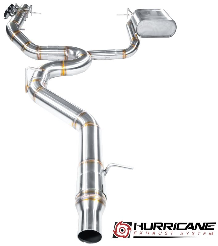 Hurricane 3,5" Abgasanlage für Cupra Leon ST 4 KL 310PS ab OPF / Inkl. CH-Zulassung