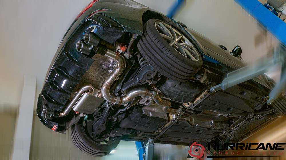 Hurricane 3,5" Abgasanlage für Audi S3 8V 300PS FL OPF Sportback