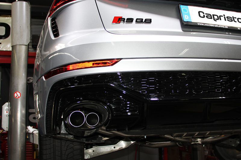 Capristo Sportauspuff Audi RS Q8 mit CH-Gutachten