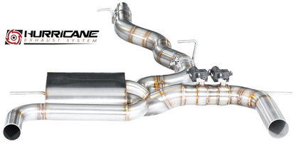 Hurricane 3,5" Abgasanlage für Audi S3 8V 300PS FL OPF Sportback