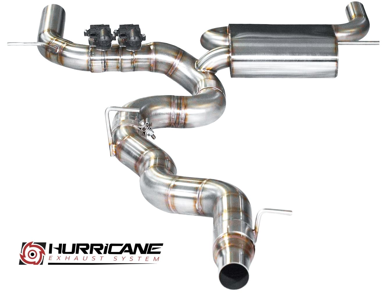 Hurricane 3,5" Abgasanlage für Audi S3 8V 300PS VFL Sportback