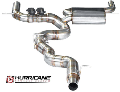 Hurricane 3,5" Abgasanlage für Audi S3 8V 310PS FL Limo