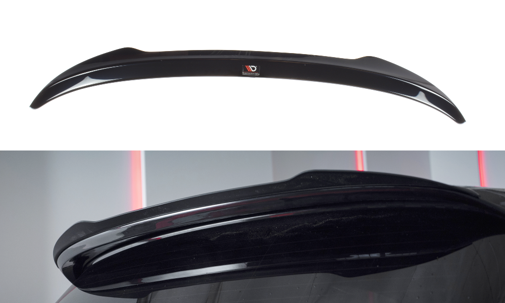 Maxton Design Spoiler für BMW 1er E81|E87 Facelift schwarz hochglanz