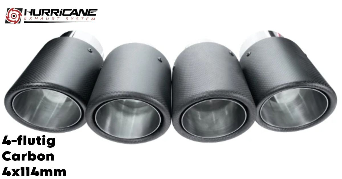 Hurricane 3,5" Abgasanlage für BMW M3 G81 Competition 510PS / +LCI 530PS