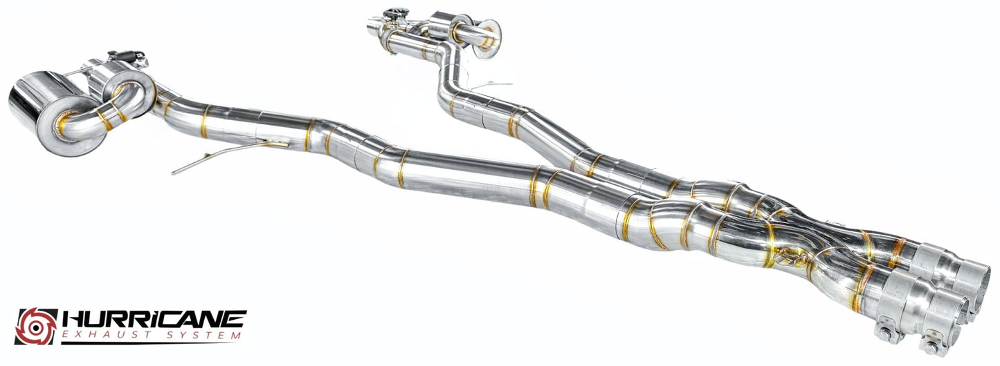Hurricane 3,5" Abgasanlage für BMW E60 M5