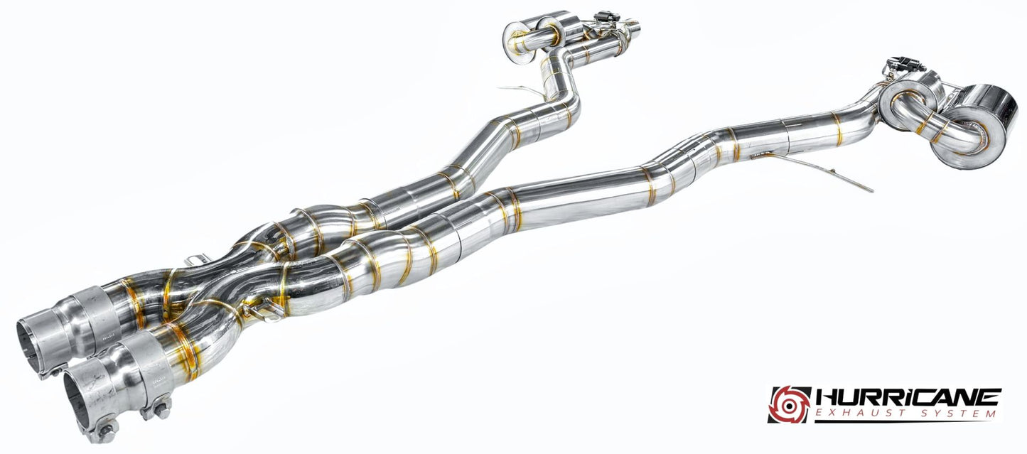 Hurricane 3,5" Abgasanlage für BMW E60 M5