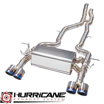 Hurricane 2,76" Abgasanlage für BMW M4 F82 431PS