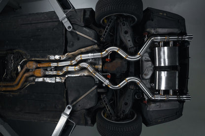 Hurricane 3,5" Abgasanlage für BMW E90 E91 335i N54 mit CH-Gutachten