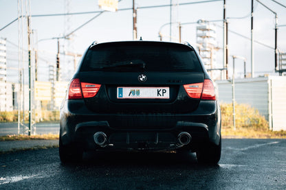 Hurricane 3,5" Abgasanlage für BMW E90 E91 335i N54 mit CH-Gutachten