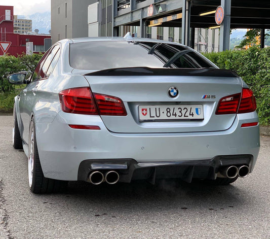 Carbon - BMW M5 F10 Spoiler und 5er P-Style