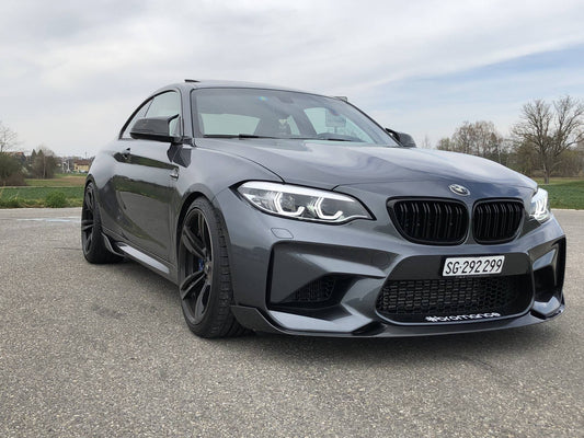 Carbon - BMW M2 P-Style Frontlippe F87 nicht für Competition