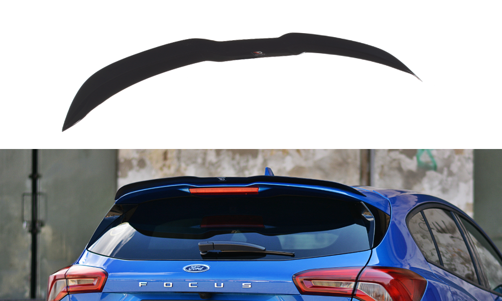 Maxton Design Spoiler für Ford Focus MK4 ST-Line Carbon Look