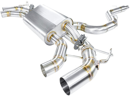 Hurricane 3,5" Abgasanlage für Golf 8,5 R FL 333PS - mit CH-Gutachten