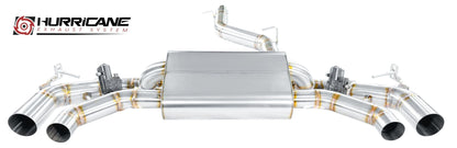 Hurricane 3,5" Abgasanlage für Golf 8 R VFL 320PS