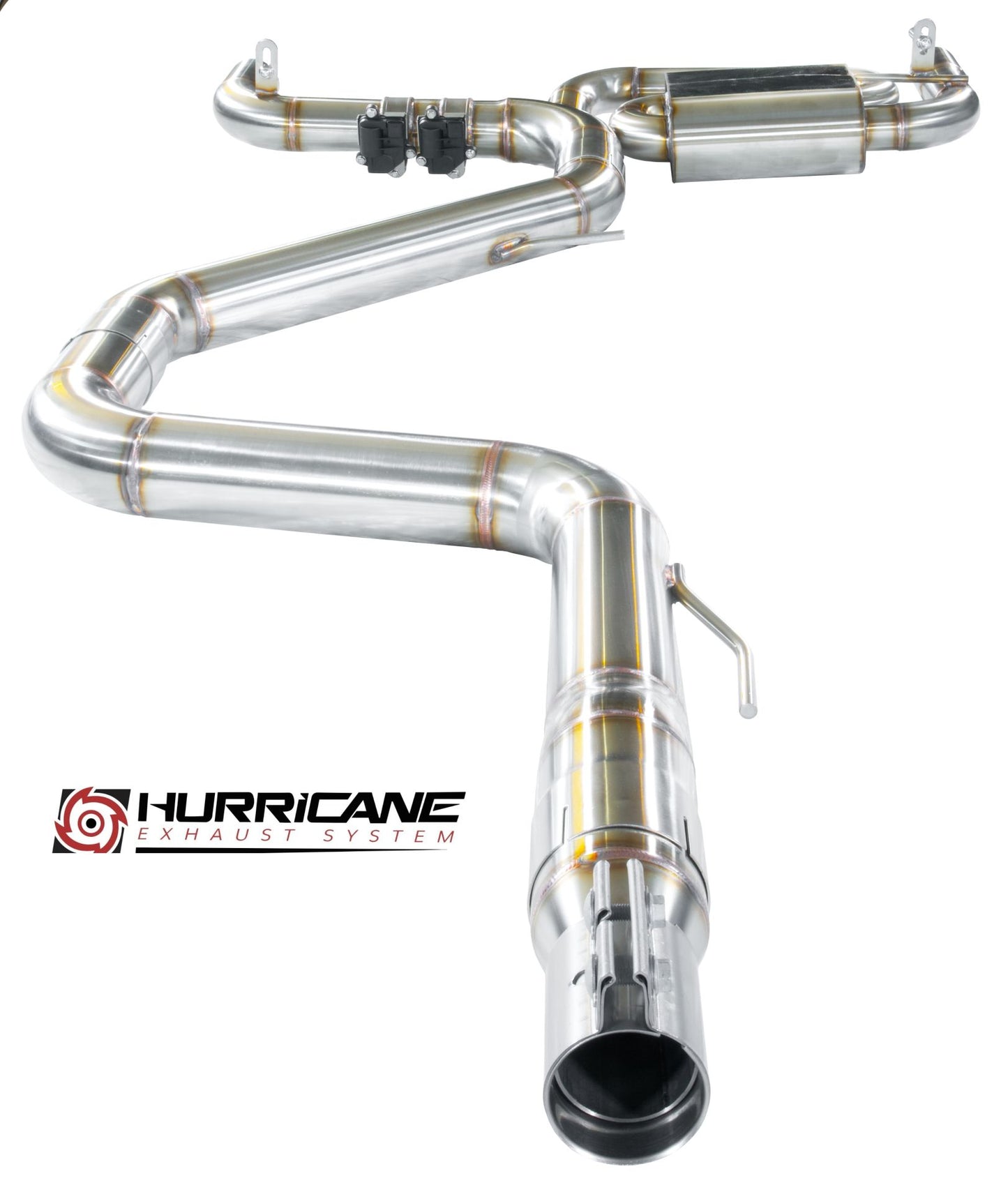 Hurricane 3,5" Abgasanlage für Hyundai i30 N OPF Hatchback, Performance OPF, Project C OPF 250-275PS V2