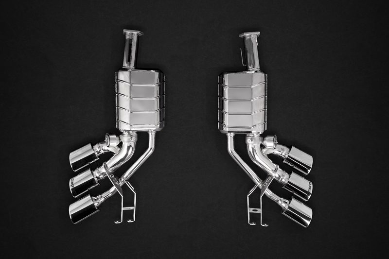 Capristo Sportauspuff Mercedes AMG G63 und G500 4,0L V8 Biturbo W463A mit CH-Gutachten