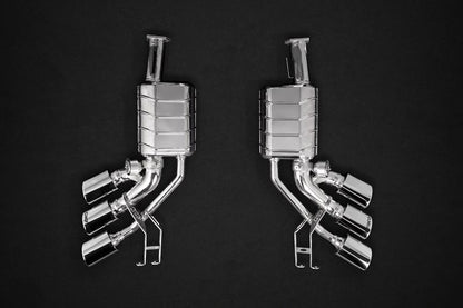 Capristo Sportauspuff Mercedes AMG G63 und G500 4,0L V8 Biturbo W463A mit CH-Gutachten