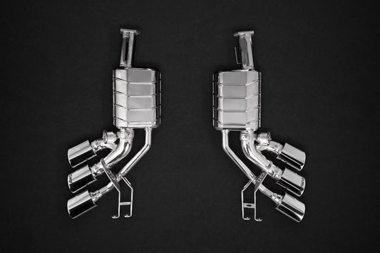 Capristo Sportauspuff Mercedes AMG G63 und G500 4,0L V8 Biturbo W463A mit CH-Gutachten