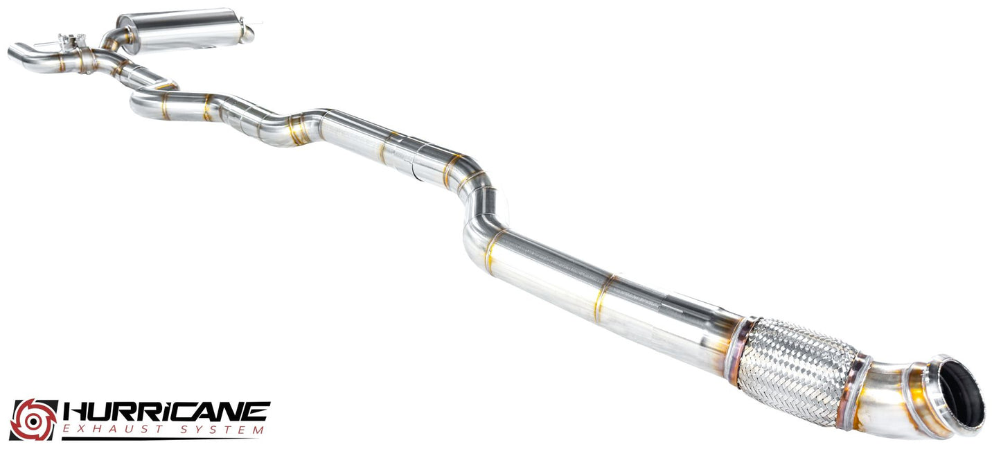 Hurricane 3,5" Abgasanlage für BMW 435i F33 Cabrio