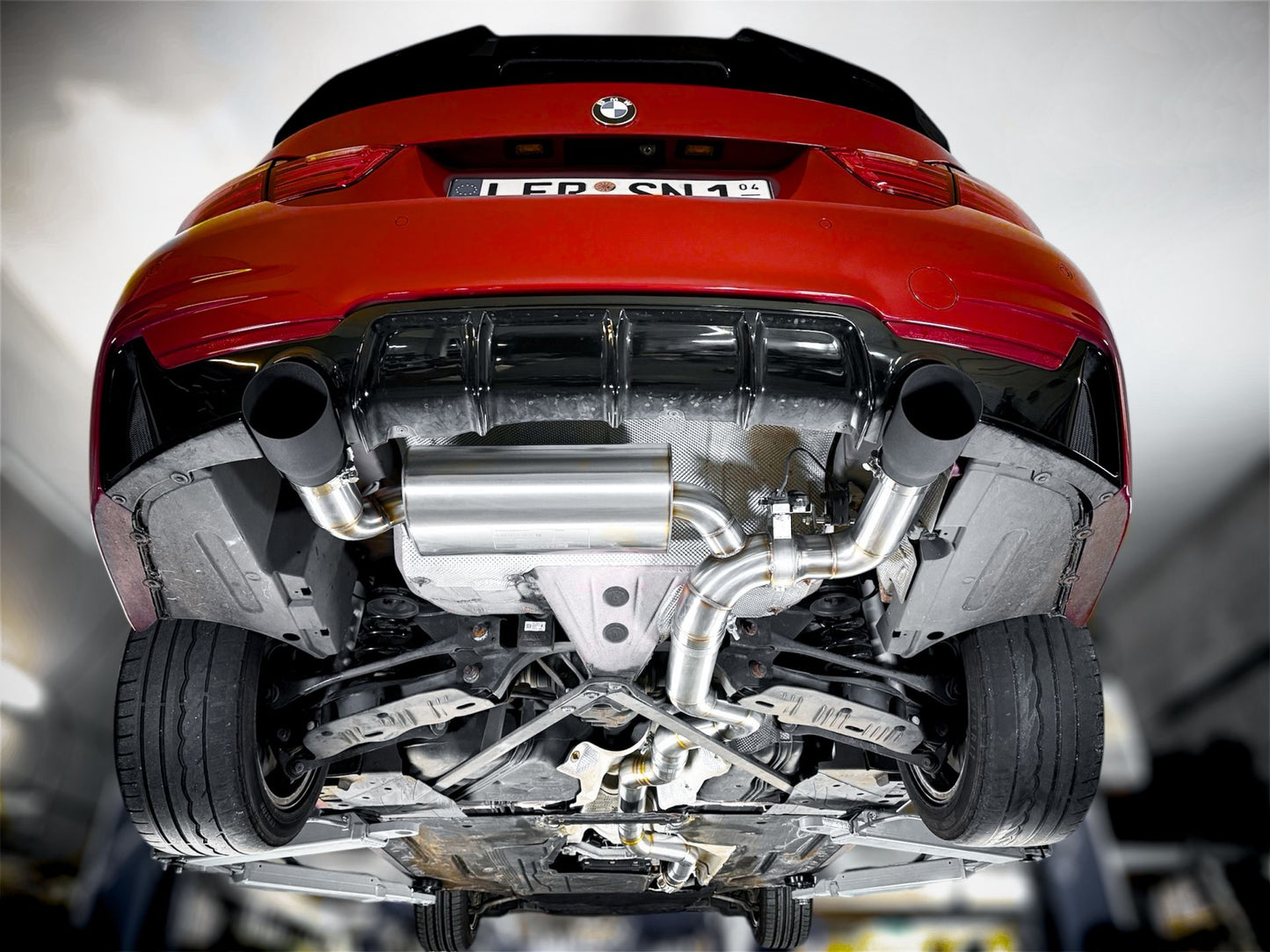 Hurricane 3,5" Abgasanlage für BMW 435i F33 Cabrio