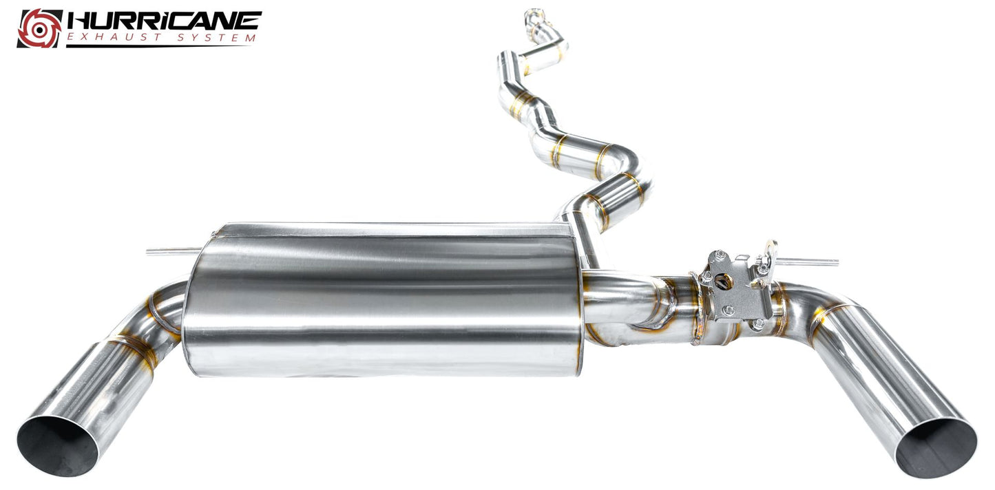 Hurricane 3,5" Abgasanlage für BMW 435i F33 Cabrio