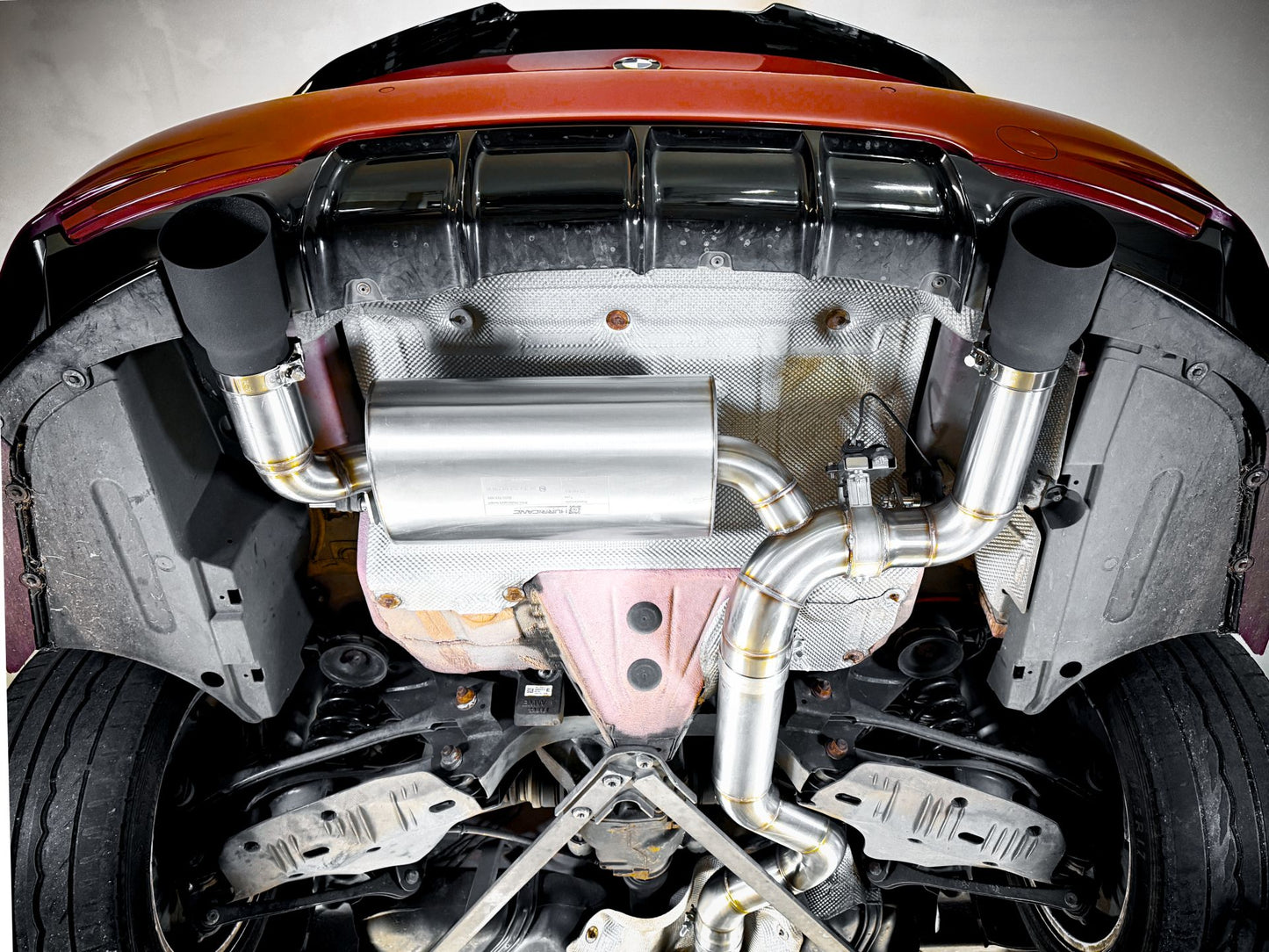 Hurricane 3,5" Abgasanlage für BMW 435i F33 Cabrio