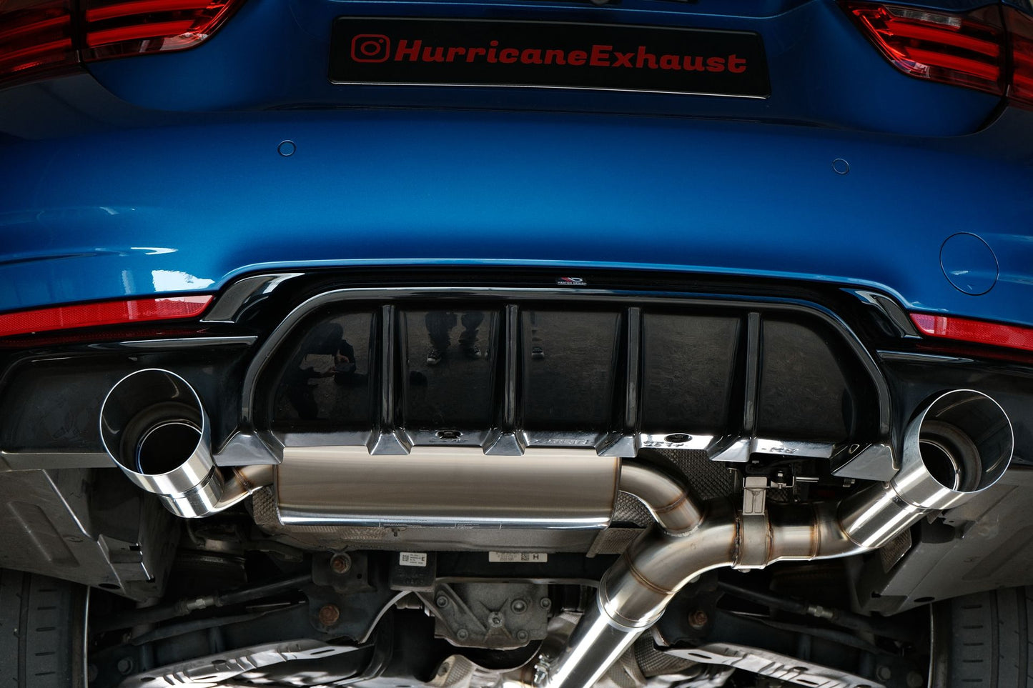 Hurricane 3,5" Abgasanlage für BMW 435i F36 Grand Coupe