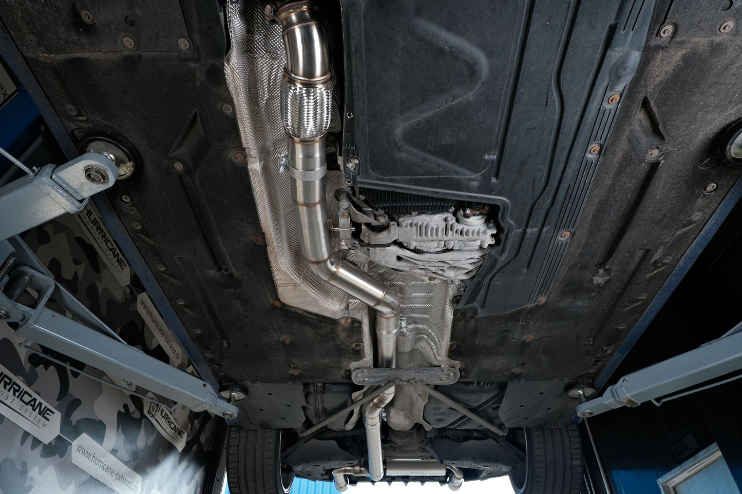 Hurricane 3,5" Abgasanlage für BMW 435i F36 Grand Coupe