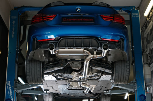 Hurricane 3,5" Abgasanlage für BMW 435i F36 Grand Coupe