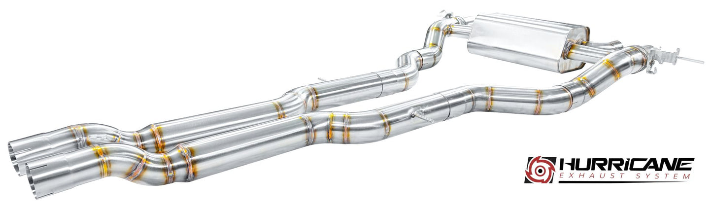 Hurricane 3,5" Abgasanlage für BMW M4 G82 Competition 510/530PS