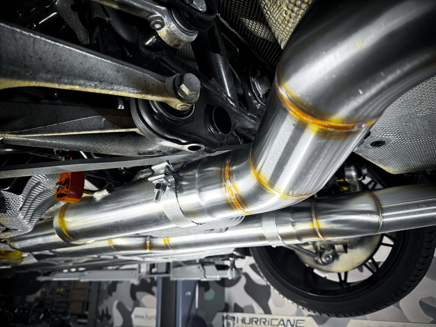 Hurricane 3,5" Abgasanlage für BMW M3 G81 Competition 510PS / +LCI 530PS