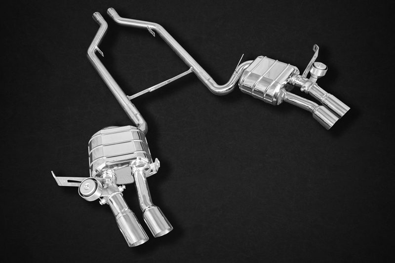 Capristo Sportauspuff Maserati Coup? und Cabrio 4200 (bis 2007) mit CH-Gutachten