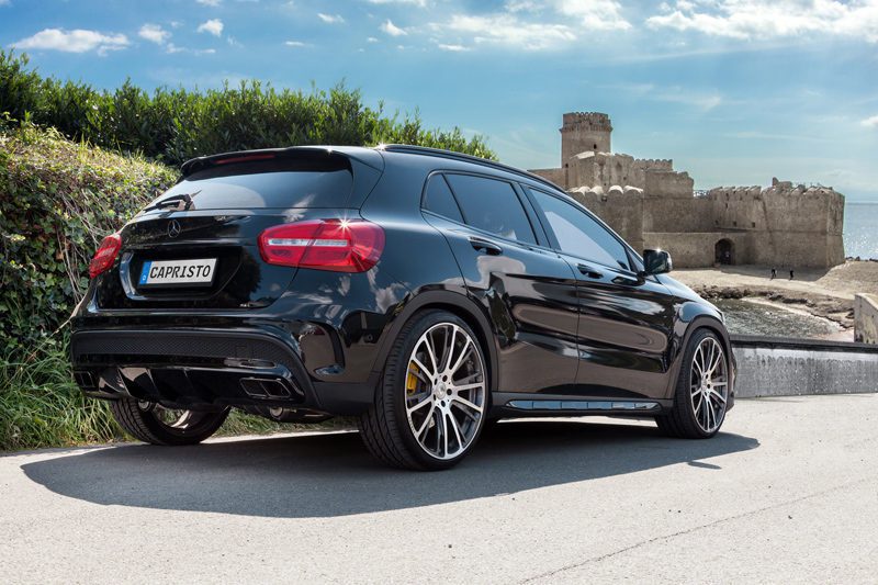 Capristo Sportauspuff Mercedes AMG GLA45 A45, CLA45 & Shooting Break mit CH-Gutachten