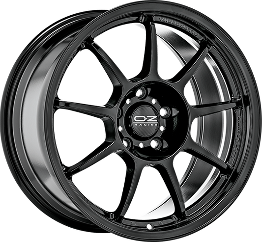 OZ | ALLEGGERITA HLT 5F | 8x18 | 5x130 | ET57 | GLOSS BLACK | W01834002O2