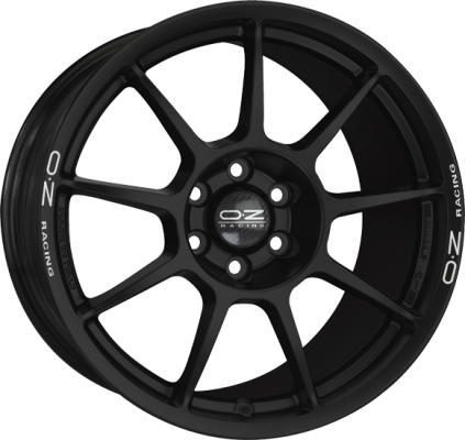 OZ | CHALLENGE HLT | 13x18 | 6x114.3 | ET65 | MATT BLACK WHITE LETTERING | W01862001N3