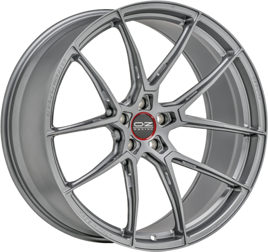 OZ | ESTREMA FORGIATA | 10.5x21 | 5x112 | ET20 | GRIGIO CORSA BRIGHT | W04182001H1