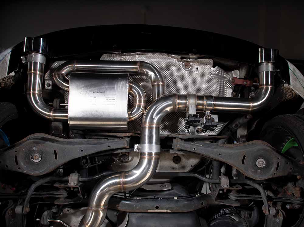 Hurricane 3,5" Abgasanlage für Golf 6 GTI Edition 35 235PS V3